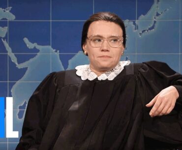 Weekend Update: Ruth Bader Ginsburg on Not Retiring - SNL