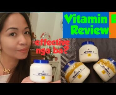 Vitamin E facial cream review? sulit nga ba , effective nga ba?