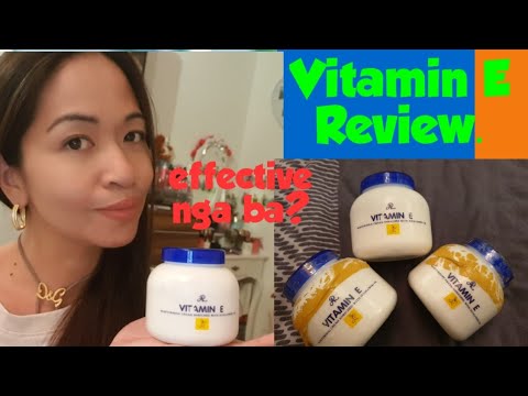 Vitamin E facial cream review? sulit nga ba , effective nga ba?