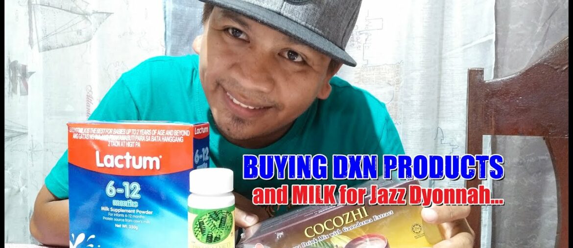 Buying DXN Products and Milk for Jazz Dyonnah Mini Vlog