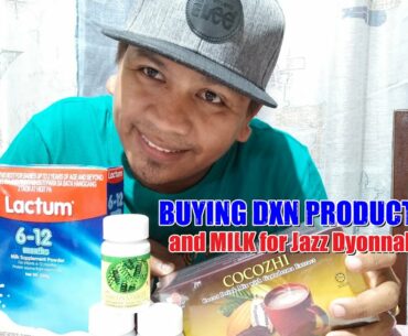 Buying DXN Products and Milk for Jazz Dyonnah Mini Vlog