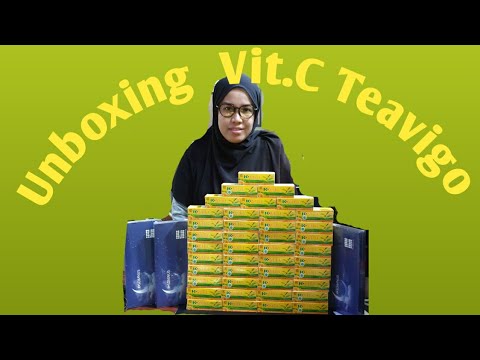 Unboxing Vit.C Teavigo, Mencegah Virus Jahat Covid19