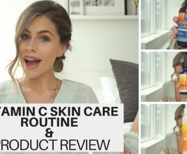 Vitamin C Skincare Routine & Product Review | Does Jennifer Lawrence use this stuff?!!