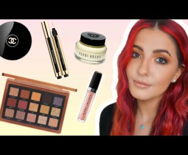 FULL FACE OF HIGH-END MAKEUP - BOUGIE BEAUTY ROUTINE