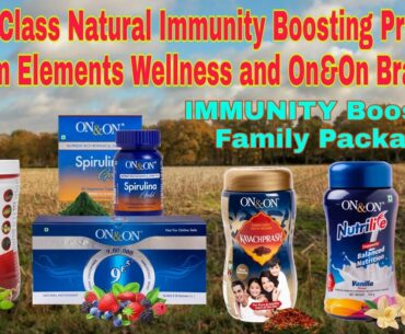 Elements Wellness And On&On World Class Natural Immunity Boosting Products.