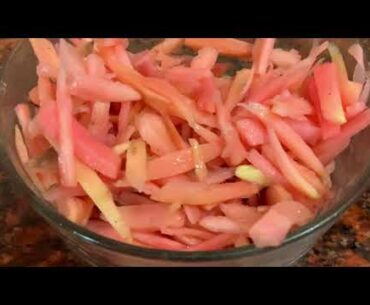 Immunity boosting recipe: Ginger Salad