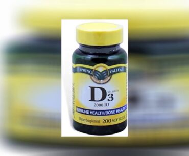 Buyer Reviews Spring Valley Vitamin D3 2000 IU Twin Pack Dietary Supplement Softgels, 400ct