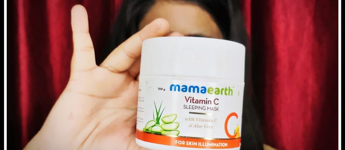 Finally a NON sponsored Review of MamaEarth Vitamin C Sleeping Mask | Priyanka Mebarak