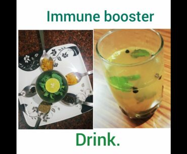 Immune booster drink (Kashayam)