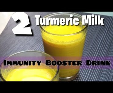 World-wide Corona Outbreak | Immunity Booster Drink | Turmeric Milk | Fight Corona | The DIY Village