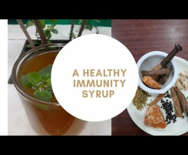 Healthy Drink for Immunity to resist corona virus /Immunity booster Syrup Recipe/ Episode 12