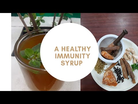 Healthy Drink for Immunity to resist corona virus /Immunity booster Syrup Recipe/ Episode 12