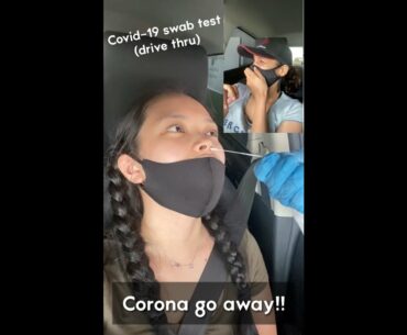 Covid-19 swab test (drive thru)