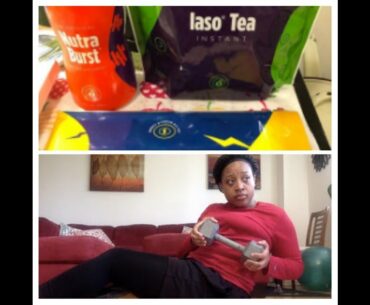 Morning Routine/ Fitness Routine for weight Loss with TLC Products// Iaso Tea || Nutra Burst Vitamin