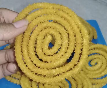 Murukku Recipe /Chakali Recipe/at home /with Nutrition info