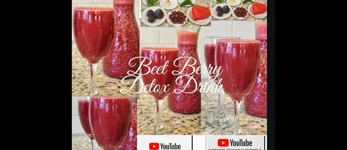 BEET BERRY DETOX DRINK | BELLY FAT GONE | SKIN GLOWING | IMMUNITY BOOSTER