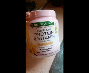 Health | Fitness | Trying protien and vitamin powder. Pt. 1