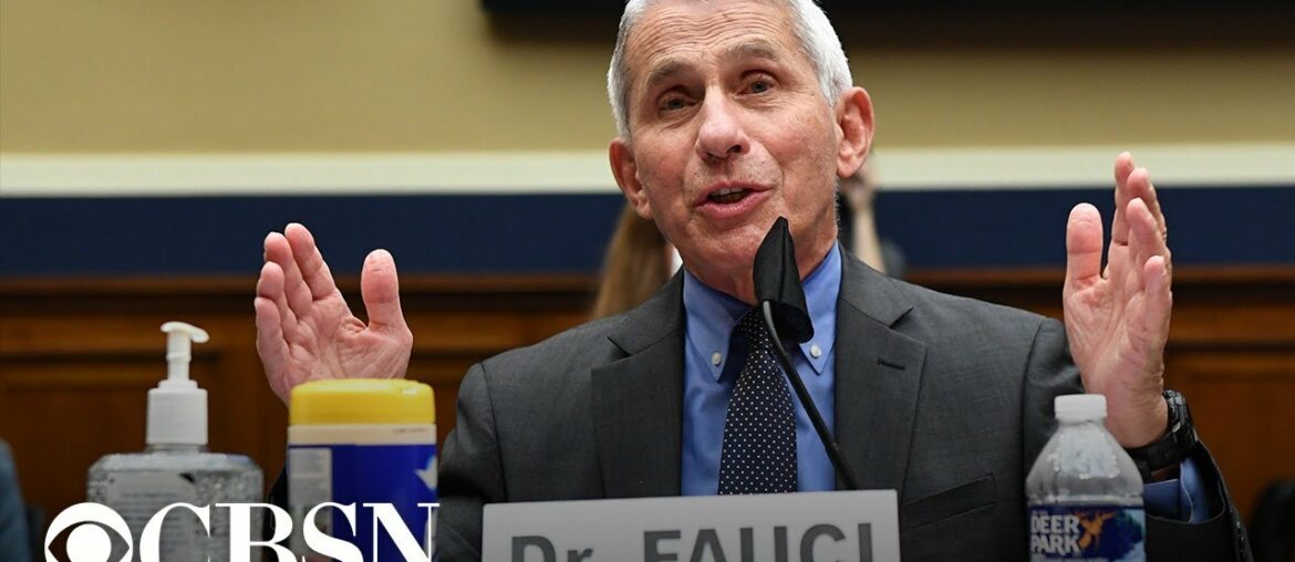 Live: Fauci and other federal officials testify on Trump administration's coronavirus response