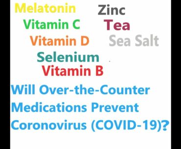 A Concerned Doctor: Will Over-the Counter Medications Prevent Coronavirus (COVID-19) ?