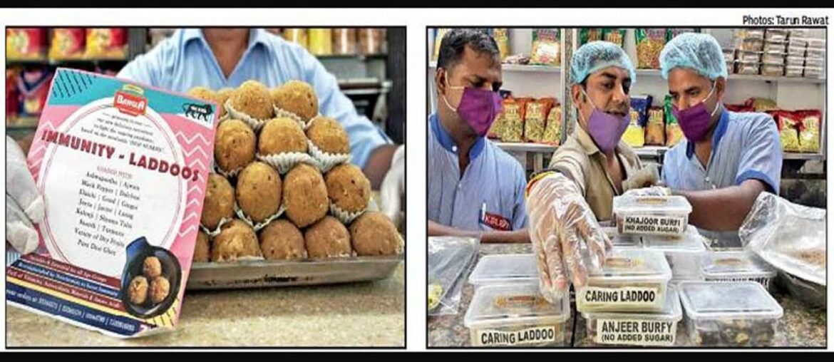 Covid-19: ‘Immunity laddoos’ selling like hot cakes in Delhi