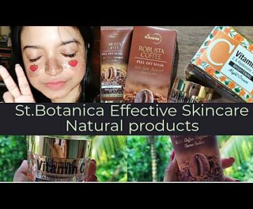 St.Botanica Paraben Free Vitamin C Cream | Robusta Coffee Peel Off Mask Review