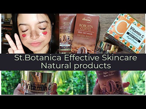 St.Botanica Paraben Free Vitamin C Cream | Robusta Coffee Peel Off Mask Review