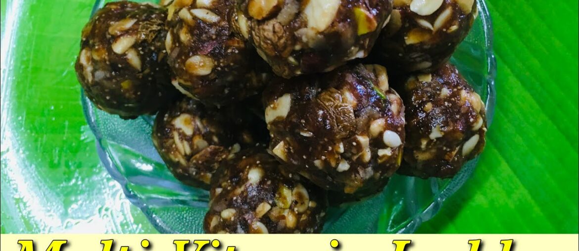 Immunity boosting Multi vitamin laddu//sugar less laddu