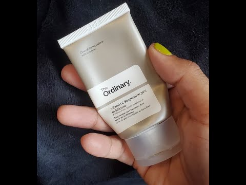 The Dirt!: The Ordinary Vitamin C Suspension 30% Review