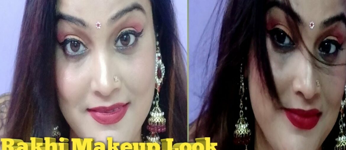 #RakhiMakeuplook #Risnadevtwalvlog  RAKHI SPECIAL MAKEUP LOOK