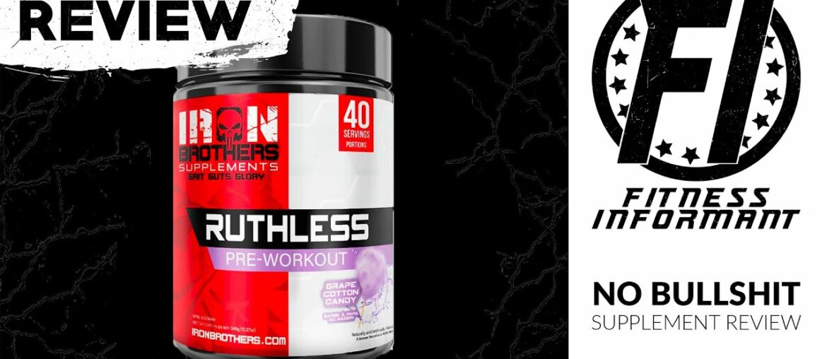 Iron Brothers Supplements Ruthless REVIEW: A Fun Pre-Workout That Delivers