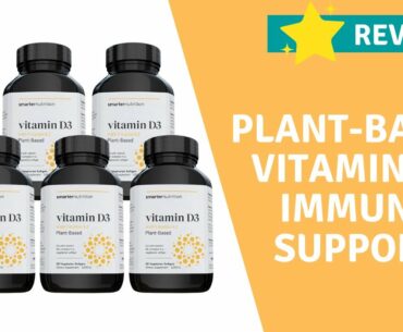 Plant-Based Vitamin D3 Immune Support with Vegan K2 Complex in a Vegetarian Softgel Overview