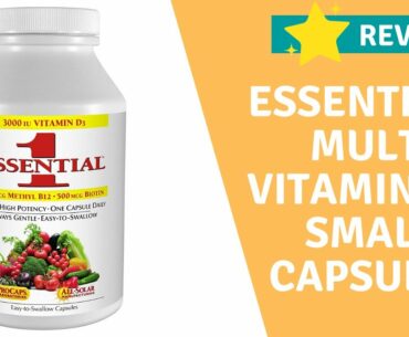 Andrew Lessman Essential-1 Multivitamin 360 Small Capsules 3000 IU Vitamin D3. 250 mcg Methyl B12.