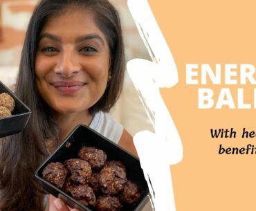 ENERGY BALL RECIPE |*With nutrition benefits!*| Vegan Friendly, Refined Sugar Free