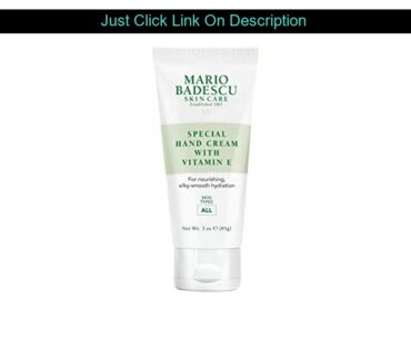 Best Mario Badescu Special Hand Cream with Vitamin E, 3 oz