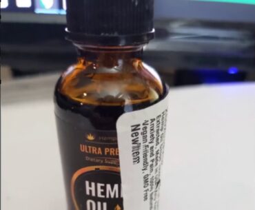 Review: Hemp Oil Extract 350 000mg, Immune System Support, Pain and Anxiety Relief, Vitamin C,...