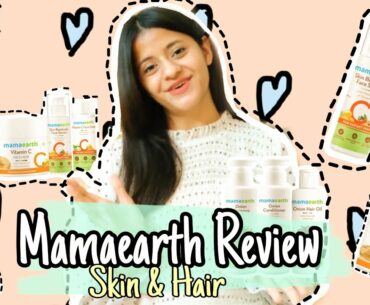 ||Mamaearth Skin and Hair products review||vitamin C |one brand skin and hair products