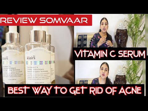 HONEST REVIEW | REVIEW SOMVAAR | Best VITAMIN-C for acne/blemishes | KLAIRS vitamin drops #review