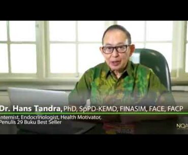 #DrHansTandraPhDSpPDKEMD, FINASIM, FACE FACP.  Hidup Sehat,Jaga diri Melawan  COVID19