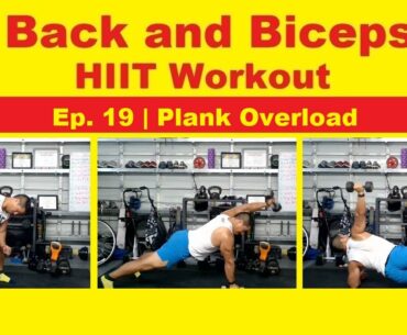 Back and biceps workout Ep. 19 | Plank Overload