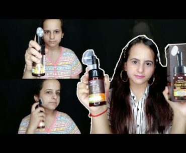 Wow Vitamin C foaming facewash ll Honest Review ll RUCHI JOSHI ll July ll 2020 ll