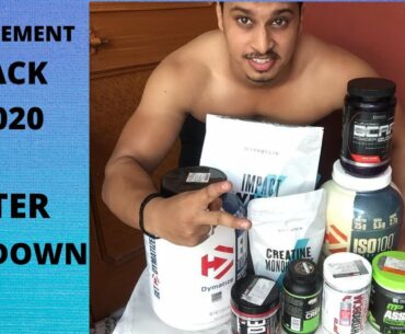 SUPPLEMENT STACK 2020|| SUPPLEMENTS FOR MUSCLE GROWTH|| MY SUPPLEMENT ROUTINE|| SUPPLEMENTARY||