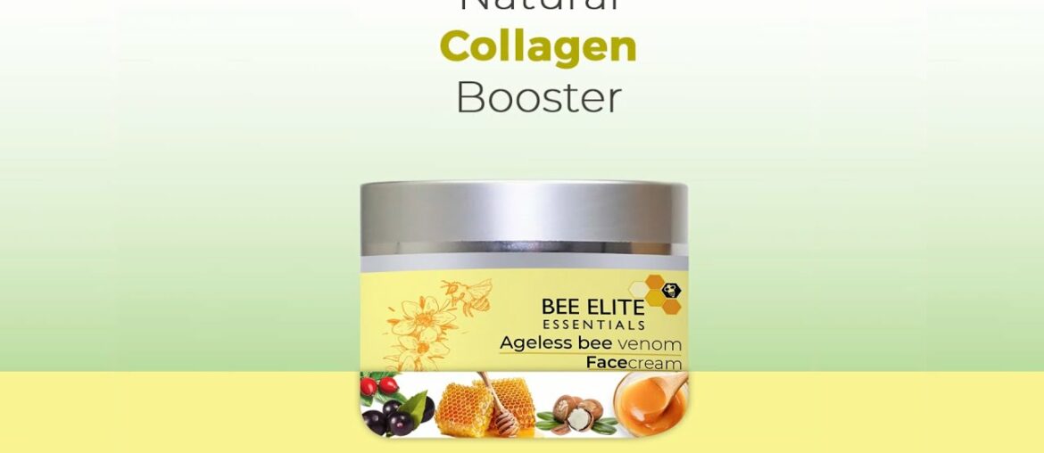 Natural Collagen Booster | Ageless Bee Venom Face Cream | Anti Aging Skincare