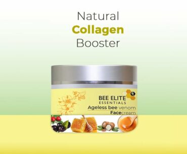 Natural Collagen Booster | Ageless Bee Venom Face Cream | Anti Aging Skincare