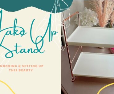 Make Up/Skin Care Stand for Vanity - Unboxing Beauty Organizer