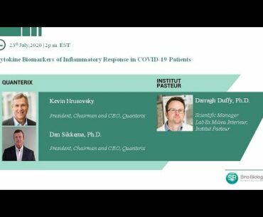 Cytokine Biomarkers of Inflammatory Response in COVID-19 Patients