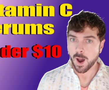 Cleen Beauty Vitamin C Serum | Best Drugstore Skincare Under $10  | Chris Gibson