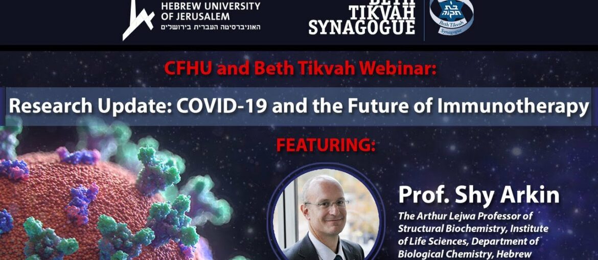 Covid-19 and the Future of Immunotherapy with Prof. Shy Arkin