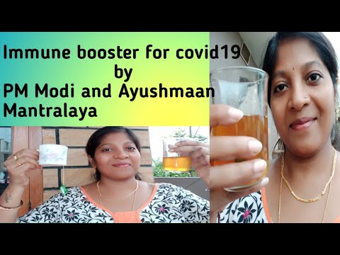 #Immune Booster KADHA for #covid19 by #PM Modi ji and by #AyushmaanMantralay