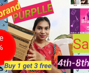 Purplle Haul I Heart Beauty Sale / Up to 50% off / Skincare & Makeup products / Fashion With Roshni