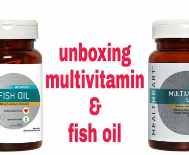 Healthkart multivitamin and fish oil unboxing , is it good are bad ? | IBRAHIM VOHRA